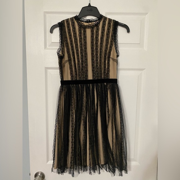 RED Valentino lace and tulle cocktail dress - Picture 4 of 8